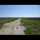 Die Landschaft ist flach